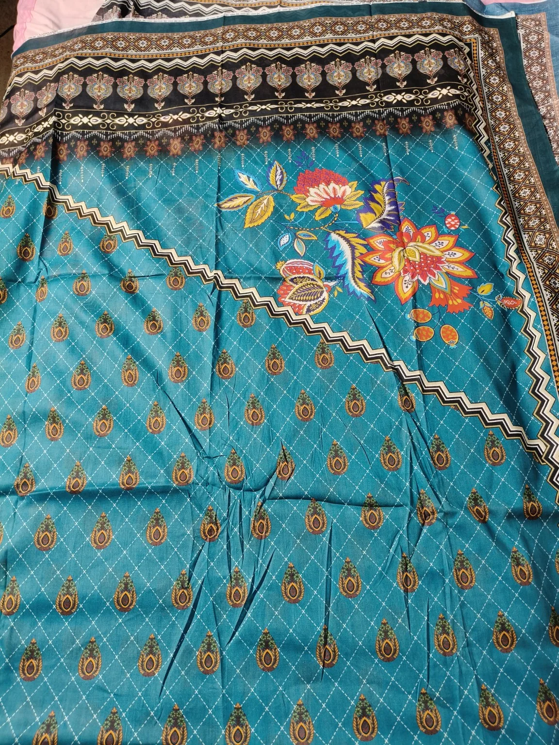 প্রিমিয়াম জমজম সুইচ কটন থ্রি-পিস