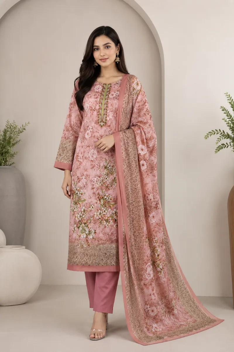 জমজম সুইচ কটন থ্রি-পিস