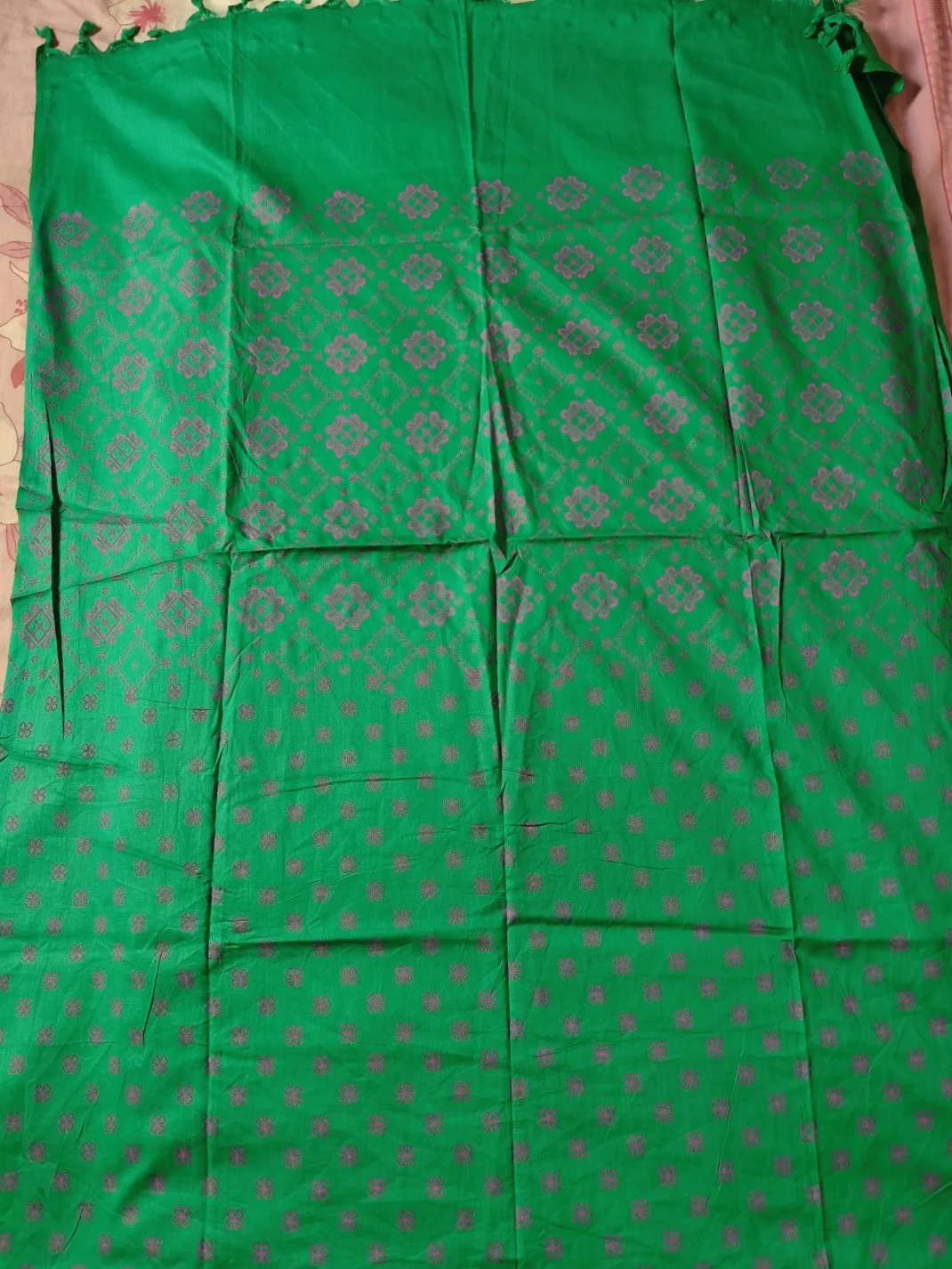 প্রিমিয়াম কটন VIP Block Print থ্রি পিস