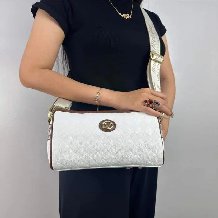 Cylinder lightweight bag (white)