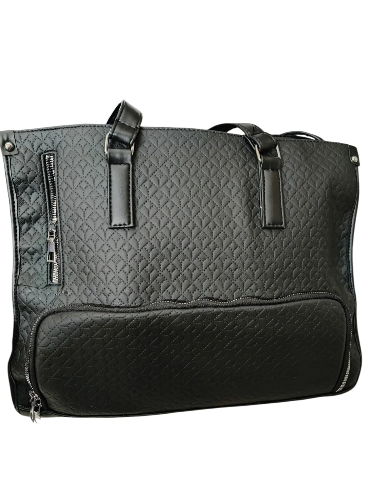 Women's Premium Lunch Tote & Pouch Set (Black)
