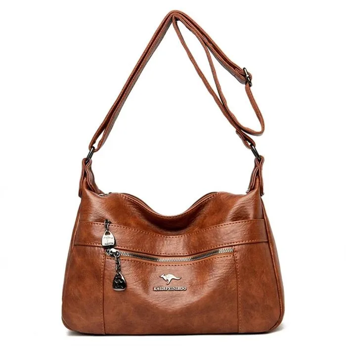 Stylish Practical Large Capacity Crossbody Bag (Brawn)