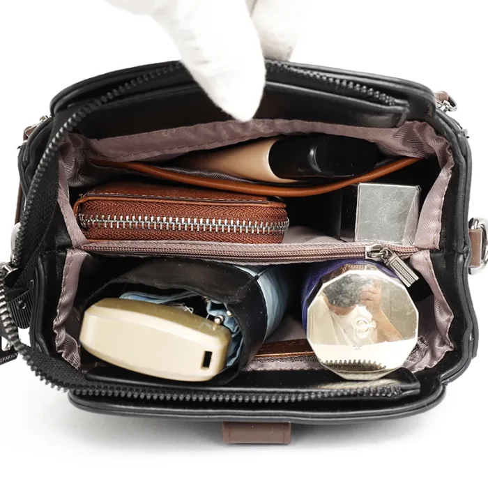 Luxury Crossbody Shoulder Bag (Khaki)
