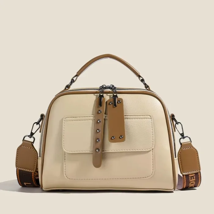 Luxury Multi-Layer Commuter Handbag (CREAM)