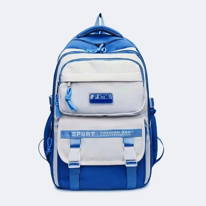 Lightweight College Student Backpack(Blue)