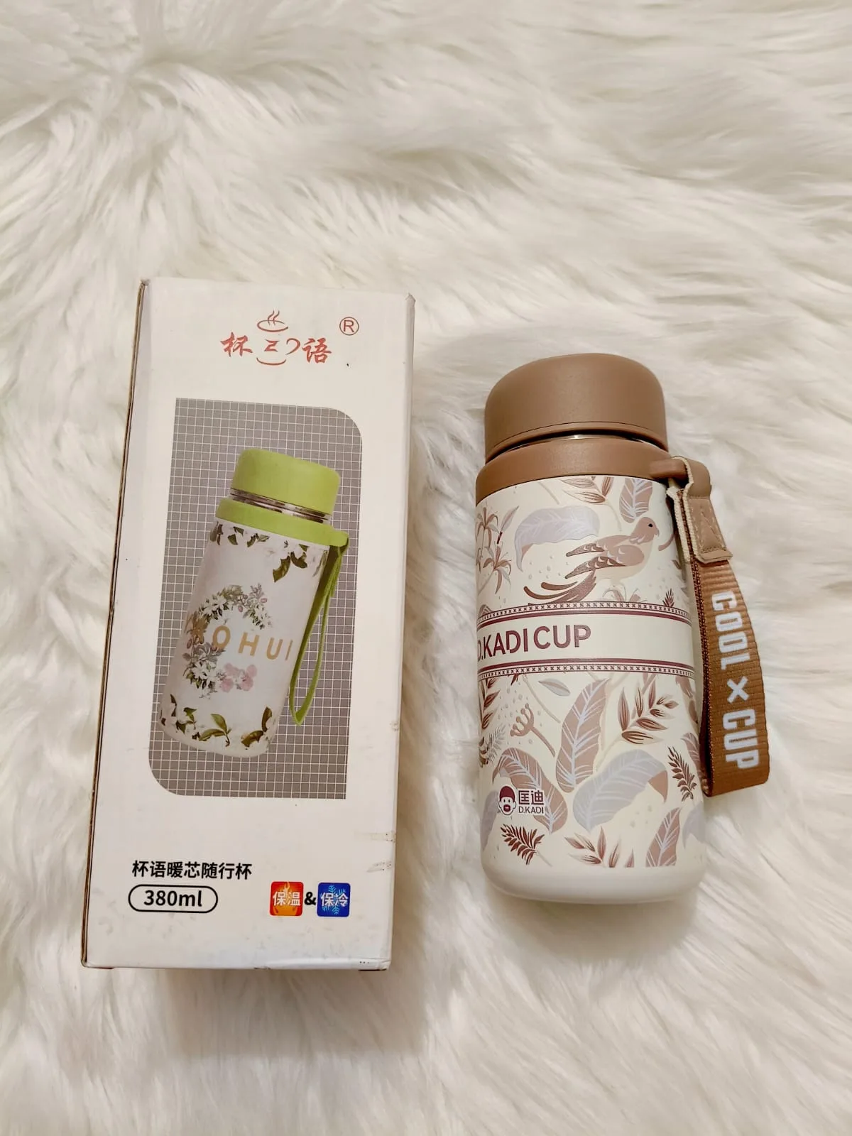 Premium Hot & Cool Vacuum Flask – 380ml