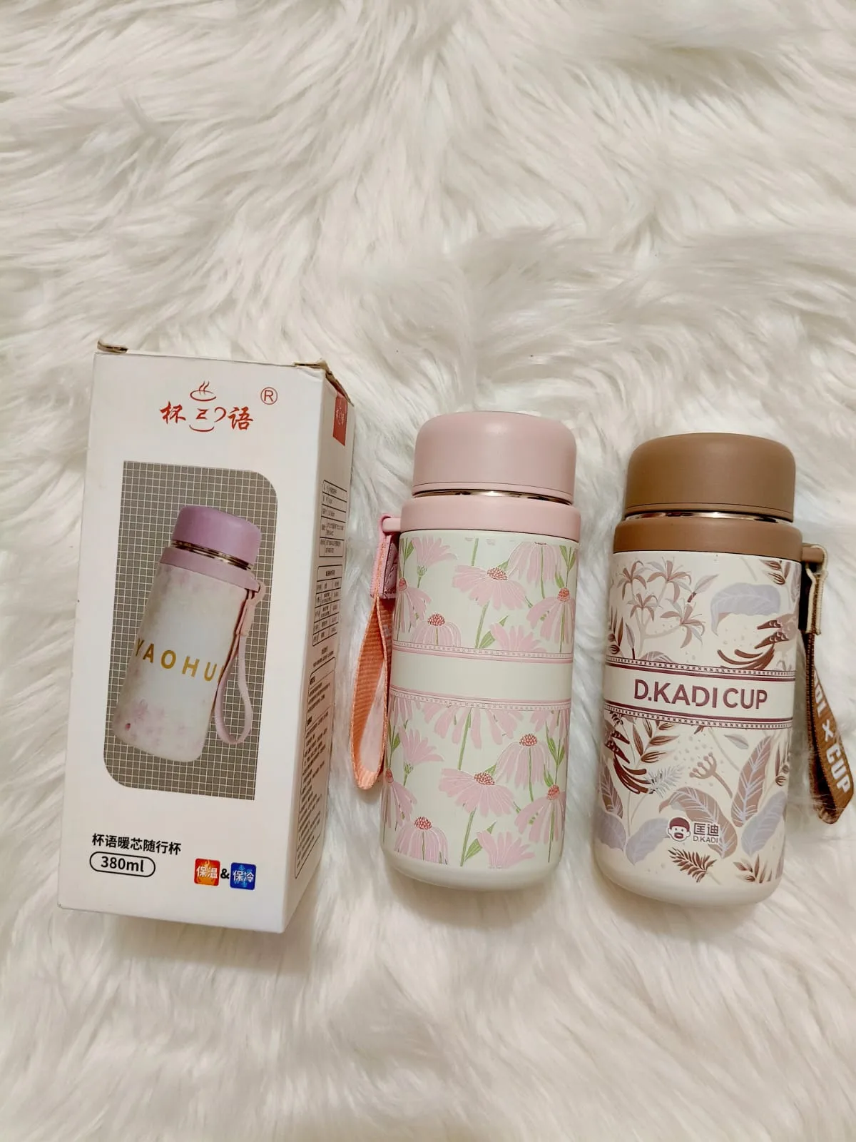 Premium Hot & Cool Vacuum Flask – 380ml