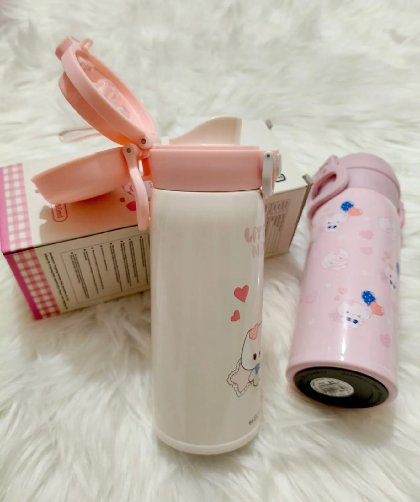 Cute Stainless Steel Vacuum Flask - 320 ML