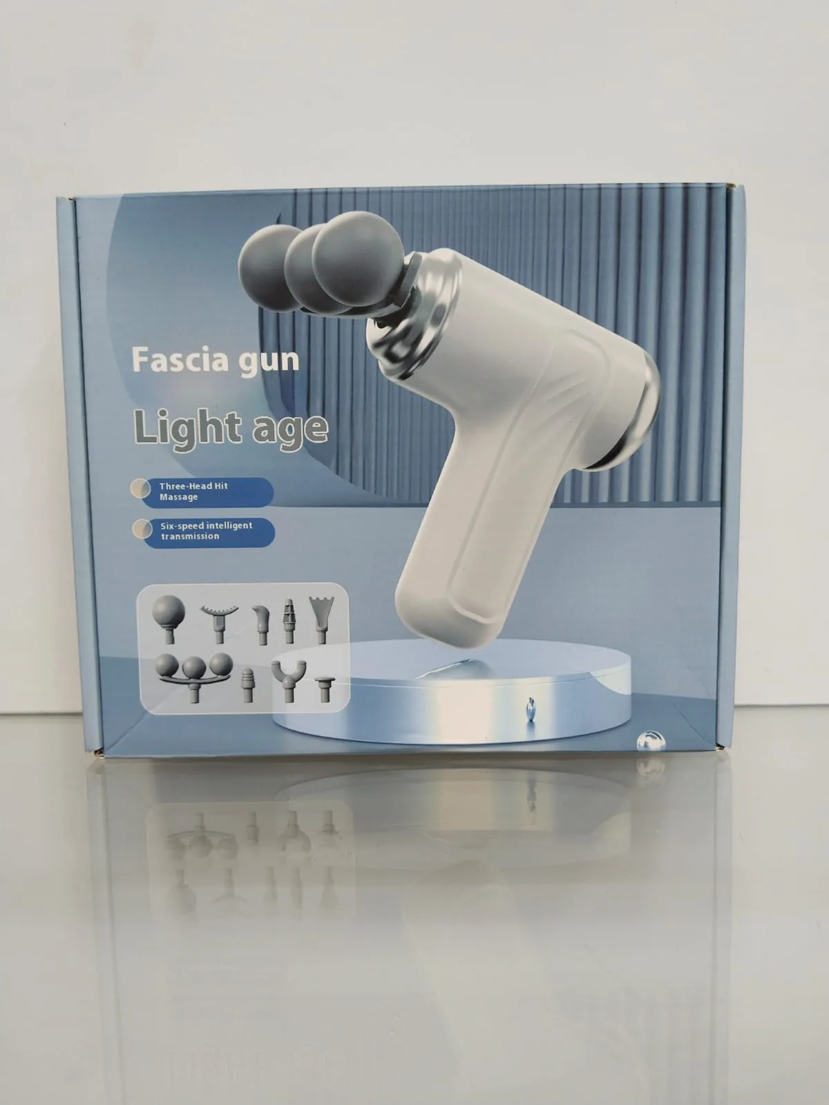 3 HED Light Age Fascia Massage Gun
