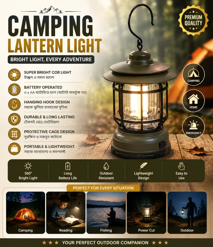 L-17 Camping Lantern Light