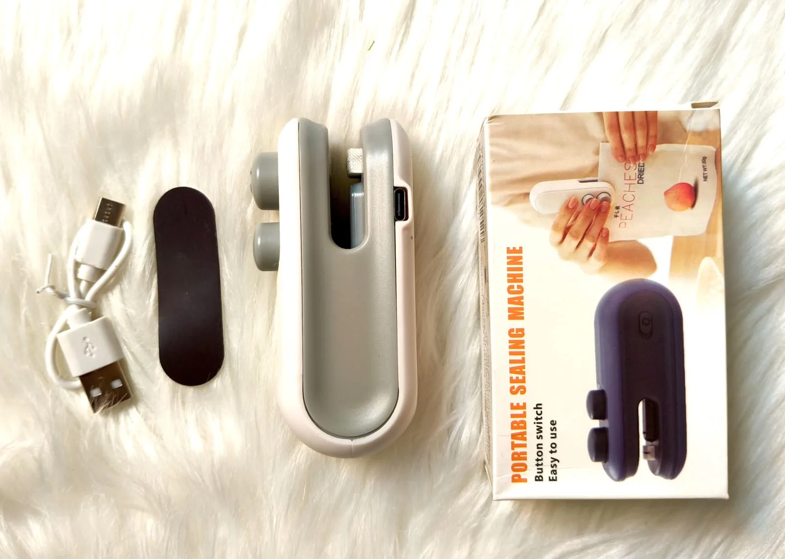 HY-666 Rechargeable Portable Sealing Machine