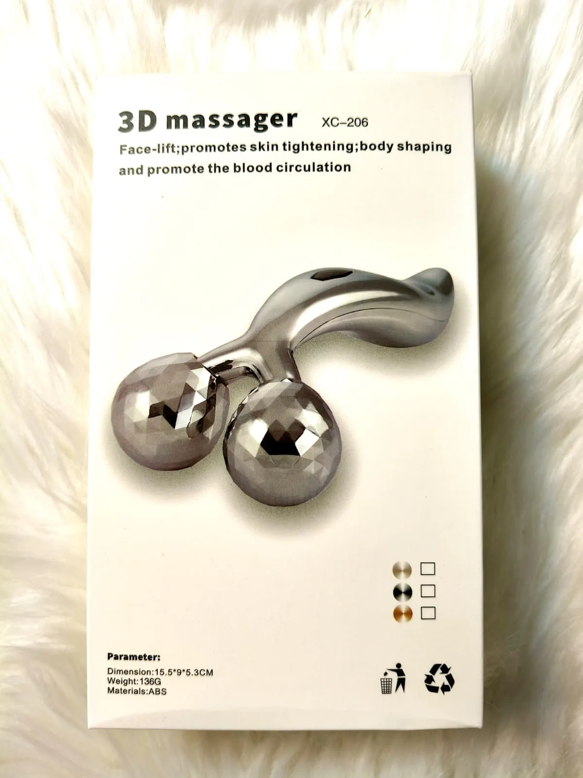 3D V-Shaped Face & Body Massager