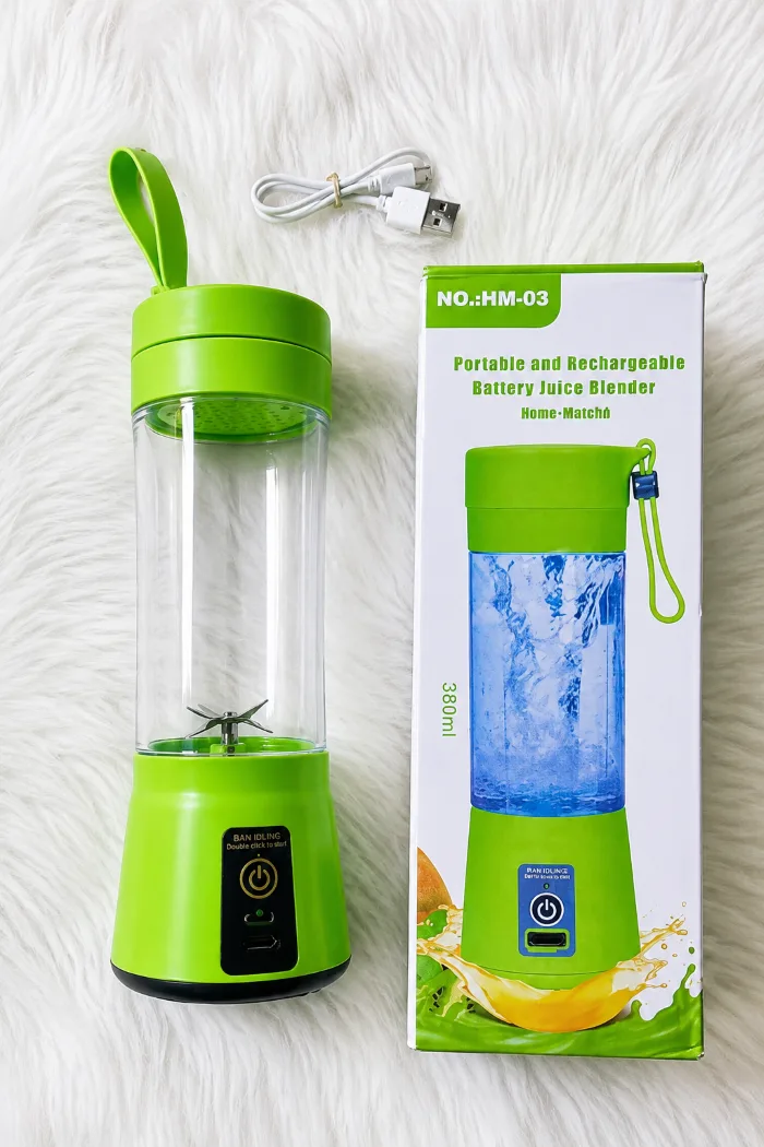 Portable Rechargeable Juice Blender A-801 – 380ml