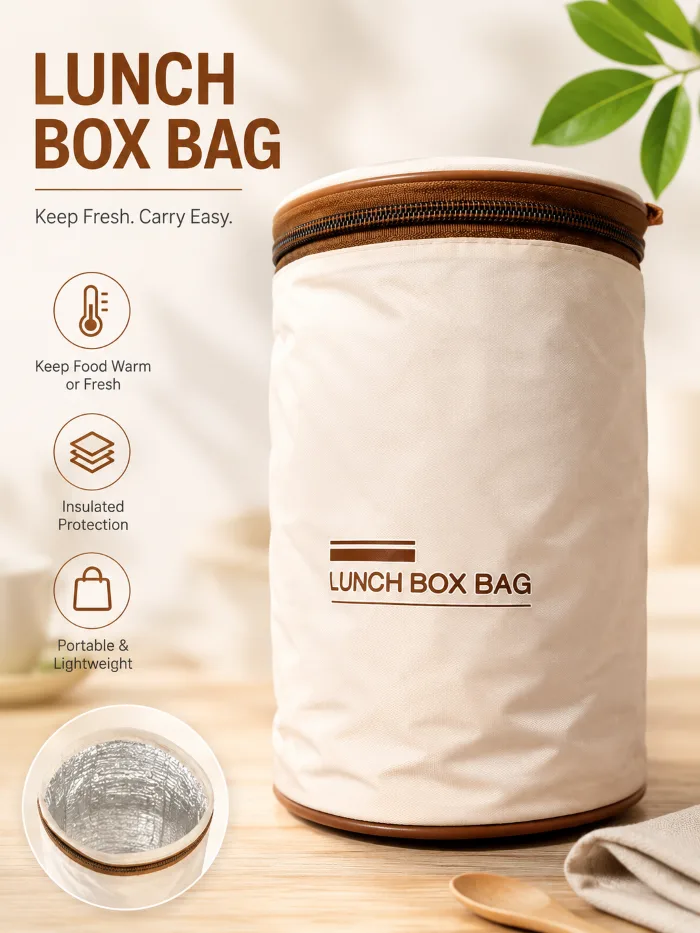 3-Piece Stainless Steel Insulated Lunch Box Set