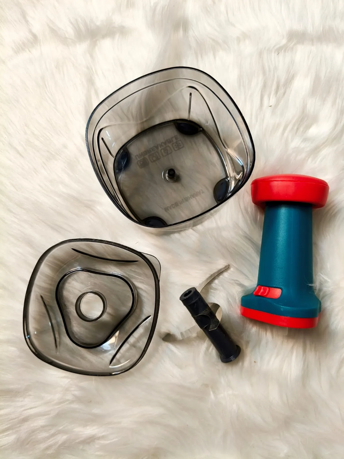 6 Sharp Stainless Steel Blade Manual Vegetable Chopper