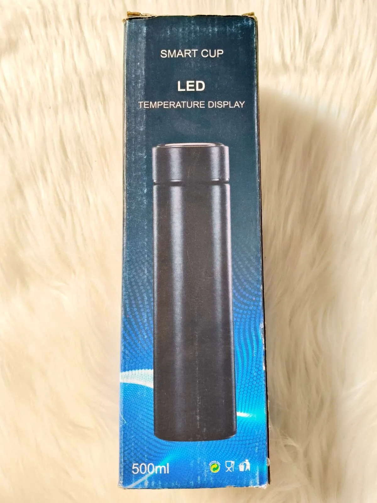 LED Temperature Display Stainless Steel Vacuum Flask- 500 ML