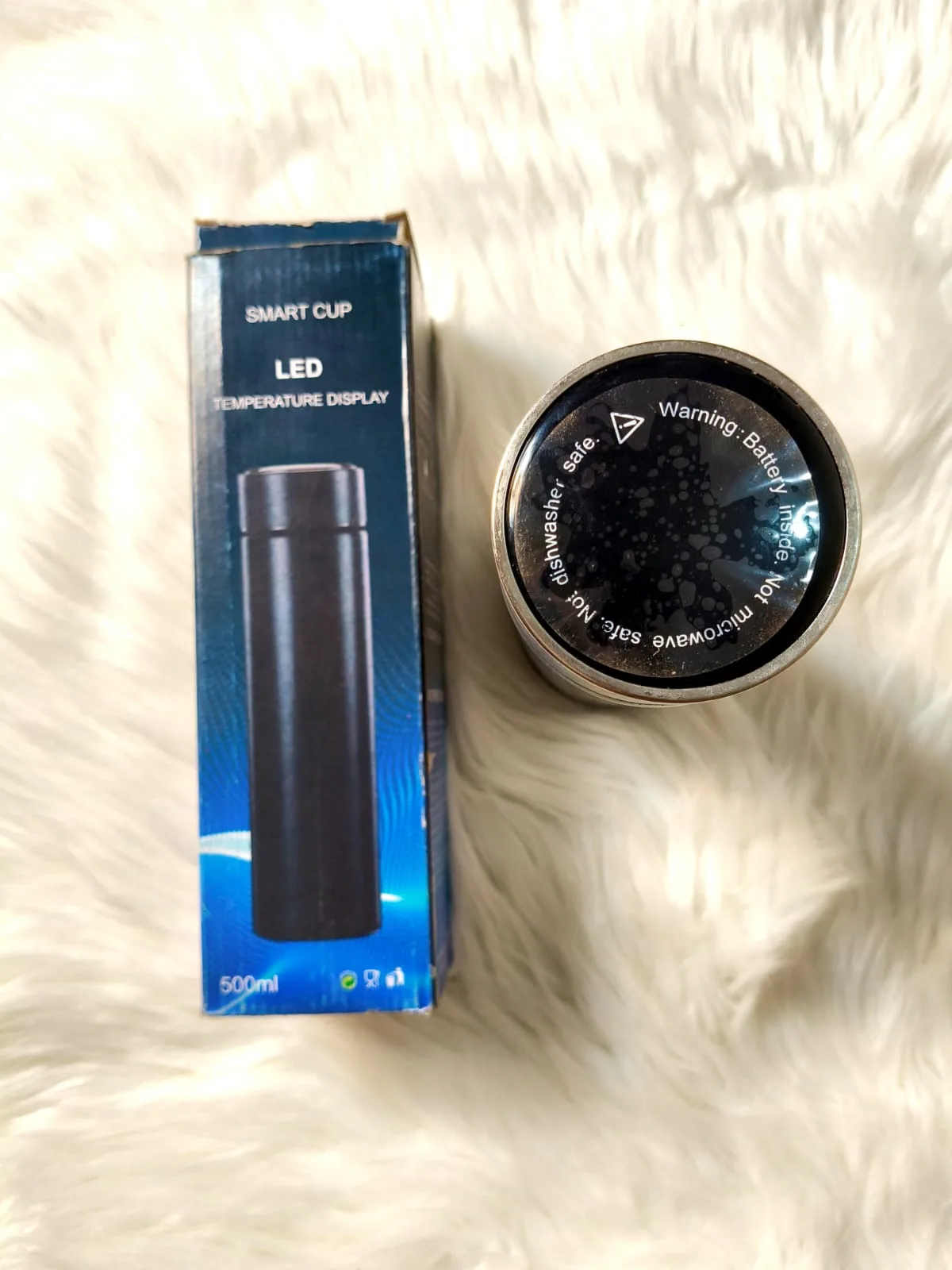 LED Temperature Display Stainless Steel Vacuum Flask- 500 ML