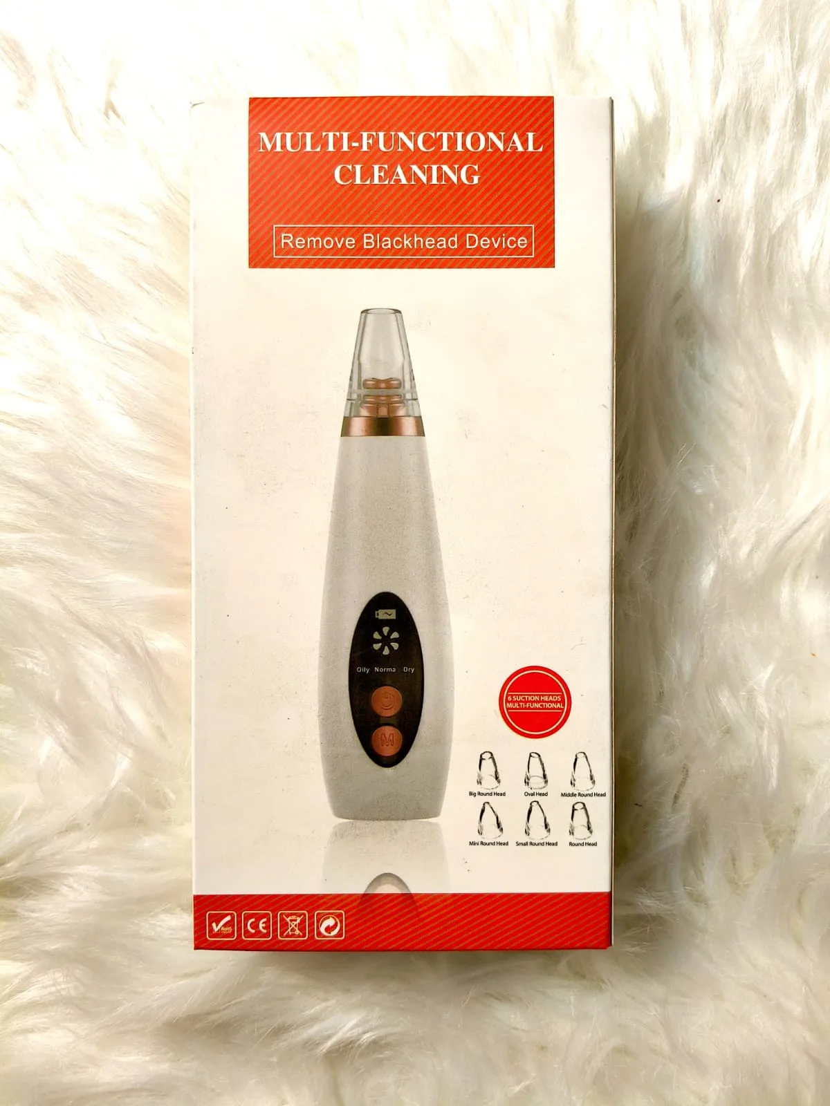6-in-1 Electric Blackhead Remover & Pore Vacuum Cleaner