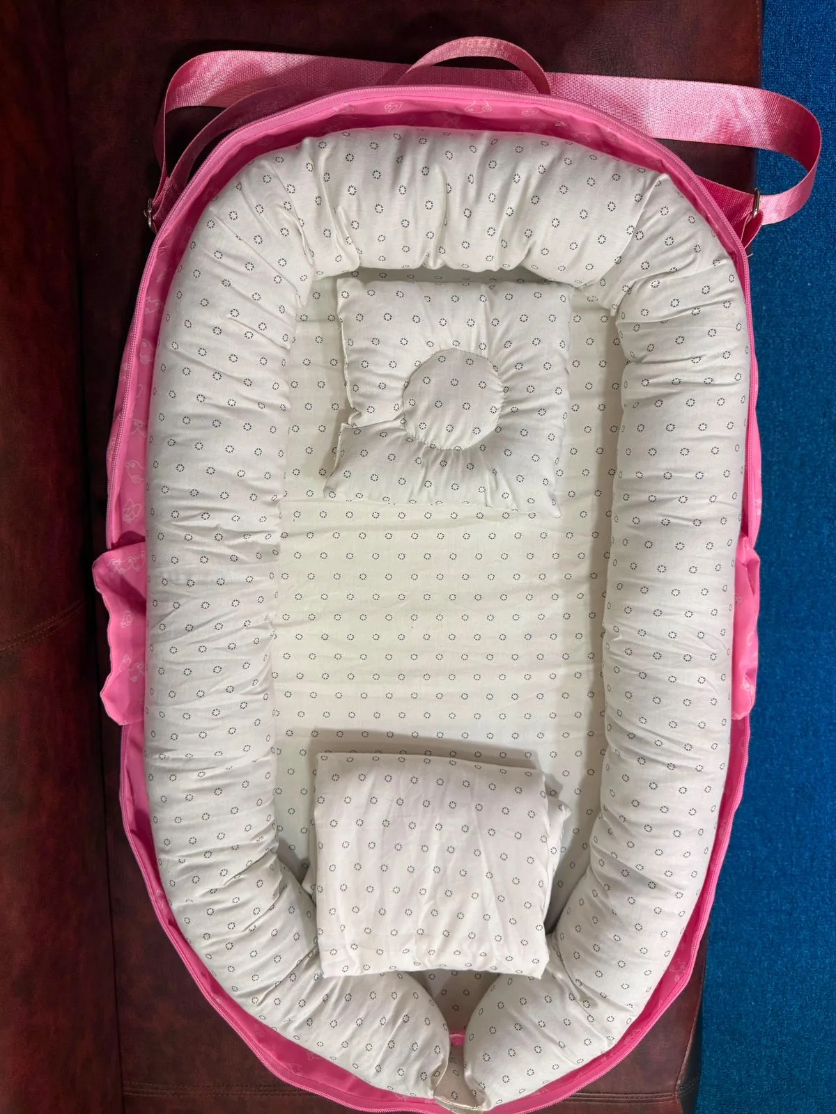 Premium Baby Nest & Carry Bag Set